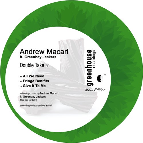 Andrew Macari, Greenbay Jackers - Double Take - EP [GHR-220]